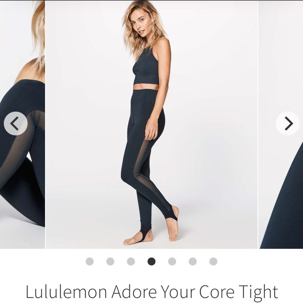 Lululemon Athletica Adore Your Core leggings RARE
